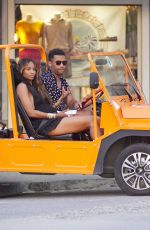 CIARA Leaves Nikki Beach in St.Barts 03/13/2022