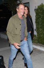 CINDY CRAWFORD and Rande Gerber Arriving for Dinner in Malibu 03/24/2022