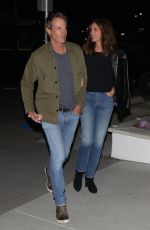 CINDY CRAWFORD and Rande Gerber Arriving for Dinner in Malibu 03/24/2022