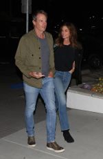 CINDY CRAWFORD and Rande Gerber Arriving for Dinner in Malibu 03/24/2022