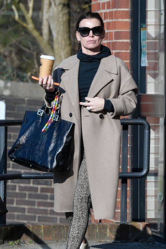 COLEEN ROONEY Out for Coffee in Cheshire 03/08/2022