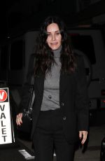 COURTENEY COX at Giorgio Baldi in Santa Monica 03/17/2022