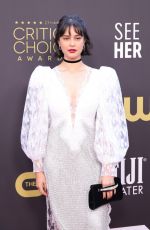 COURTNEY EATON at 27th Annual Critics Choice Awards in Los Angeles 03/13/2022