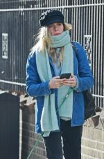 CRESSIDA BONAS Out with Her Dog in London 03/10/2022