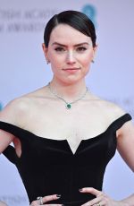 DAISY RIDLEY at EE British Academy Film Awards 2022 in London 03/13/2022