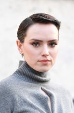 DAISY RIDLEY at Giambattista Valli Show at Paris Fashion Week 03/07/2022