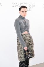 DAISY RIDLEY at Giambattista Valli Show at Paris Fashion Week 03/07/2022