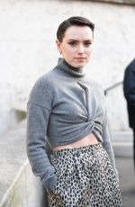 DAISY RIDLEY at Giambattista Valli Show at Paris Fashion Week 03/07/2022