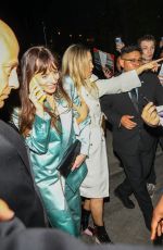 DAKOTA JOHNSON and KATE HUDSON Leaves W Magazine Event in Los Angeles 03/24/2022