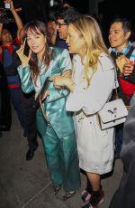 DAKOTA JOHNSON and KATE HUDSON Leaves W Magazine Event in Los Angeles 03/24/2022