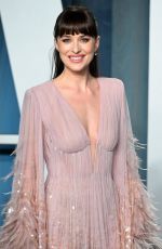 DAKOTA JOHNSON at 2022 Vanity Fair Oscar Party in Beverly Hills 03/27/2022