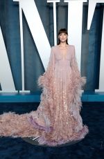 DAKOTA JOHNSON at 2022 Vanity Fair Oscar Party in Beverly Hills 03/27/2022