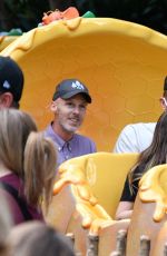 DAKOTA JOHNSON Out with Friends at Disneyland in Anaheim 03/02/2022