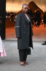 DANAI GURIRA Arrives at Alexander McQueen Fashion Show in New York 03/15/2022