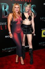 DANI and BELLA THORNE at Morbius Fan Special Screening in Los Angeles 03/30/2022