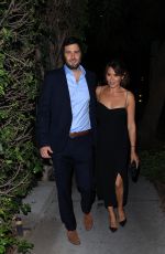 DANIELLE BUX Arrives at CAA Event at San Vicente Bungalows in Los Angeles 03/26/2022