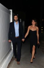 DANIELLE BUX Arrives at CAA Event at San Vicente Bungalows in Los Angeles 03/26/2022