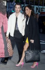 DANIELLE JONAS Arrives at Good Morning America Show in New York 03/29/2022