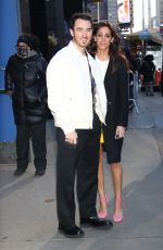DANIELLE JONAS Arrives at Good Morning America Show in New York 03/29/2022