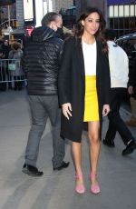DANIELLE JONAS Arrives at Good Morning America Show in New York 03/29/2022
