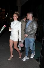 DANIELLE LLOYD Leaves Amazonico in London 03/03/2022