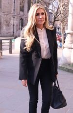 DAWN WARD Arrivesat Royal Courts of Justice in London 03/23/2022
