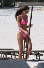 DEBBIE ST PIERRE in Bikini at a Beach in Miami 03/07/2022