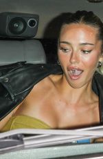 DELILAH HAMLIN Out for Dinner in Santa Monica 03/09/2022