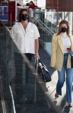 DELTA GOODREM at Airport in Adelaide 03/26/2022
