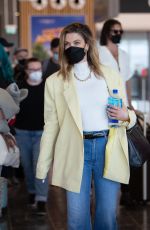 DELTA GOODREM at Airport in Adelaide 03/26/2022