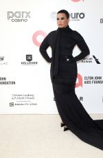 DEMI LOVATO at Elton John AIDS Foundation’s 30th Annual Academy Awards Viewing Party in West Hollywood 03/27/2022