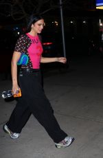 DUA LIPA Arrives at Her Hotel in New York 03/01/2022