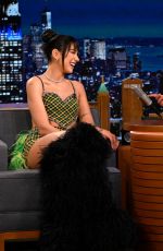 DUA LIPA at Tonight Show Starring Jimmy Fallon 03/03/2022