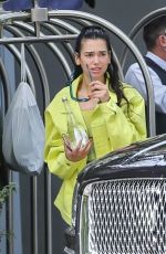 DUA LIPA Heading to a Studio in Hollywood 03/21/2022