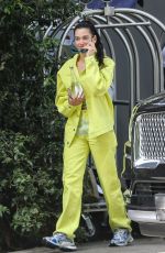 DUA LIPA Heading to a Studio in Hollywood 03/21/2022