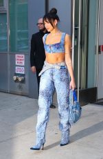 DUA LIPA Heading to Tonight Show Starring Jimmy Fallon in New York 03/03/2022