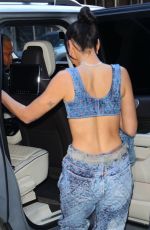 DUA LIPA Heading to Tonight Show Starring Jimmy Fallon in New York 03/03/2022