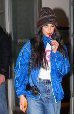 DUA LIPA Leaves a Studio in New York 02/28/2022