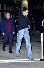 DUA LIPA Out for Dinner in New York 03/03/2022