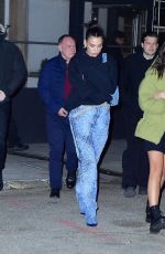 DUA LIPA Out for Dinner in New York 03/03/2022