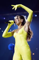DUA LIPA Performs at Future Nostalgia Tour in Chicago 03/09/2022