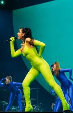 DUA LIPA Performs at Future Nostalgia Tour in Chicago 03/09/2022
