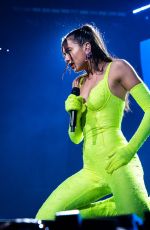 DUA LIPA Performs at Future Nostalgia Tour in Chicago 03/09/2022