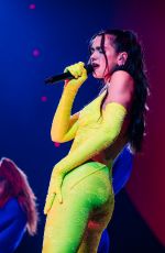 DUA LIPA Performs at Future Nostalgia Tour in Chicago 03/09/2022