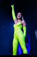 DUA LIPA Performs at Future Nostalgia Tour in Chicago 03/09/2022