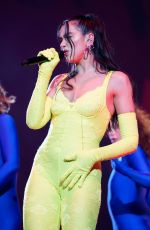 DUA LIPA Performs at Future Nostalgia Tour in Chicago 03/09/2022