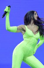 DUA LIPA Performs at Future Nostalgia Tour in Las Vegas 03/25/2022