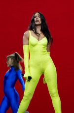 DUA LIPA Performs at Her Future Nostalgia Tour in Los Angeles 03/22/2022