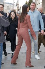 EIZA GONZALEZ Arrives at Her Hotel in Paris 03/21/2022