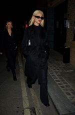 EIZA GONZALEZ Leaves Hakkasan Restaurant in London 03/23/2022